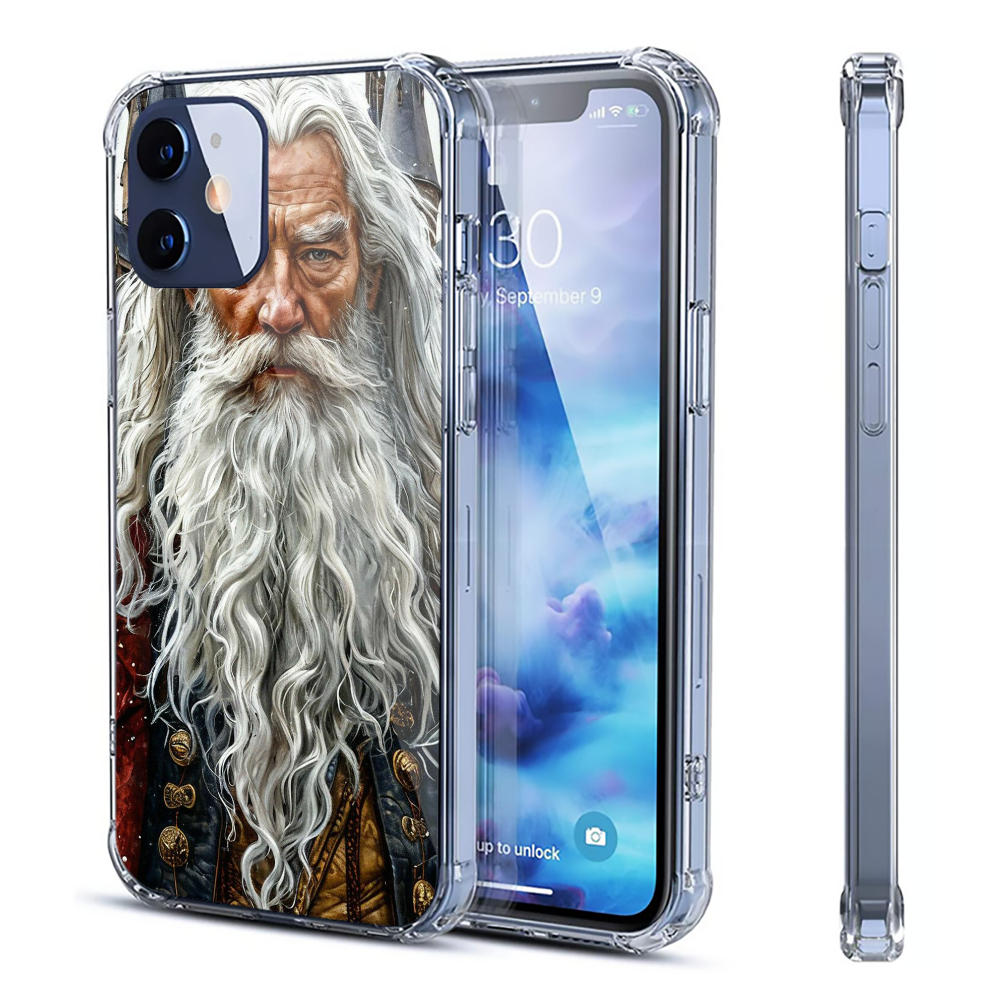 （画像用） Harry Potter ハリー・ポッターシリーズ 【iPhone 12シリーズ対応】透明スマホケース（クリアソフトケース）